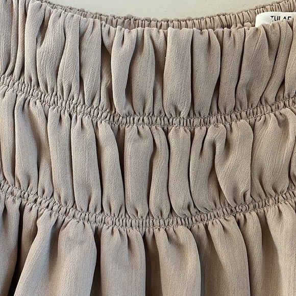 NEW NWT | Tularosa | Taupe Natalie Mini Skirt | size Medium - Picture 7 of 10